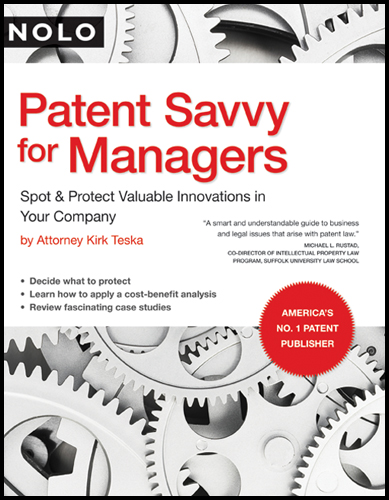 Title details for Patent Savvy for Managers  by Kirk Teska - Available